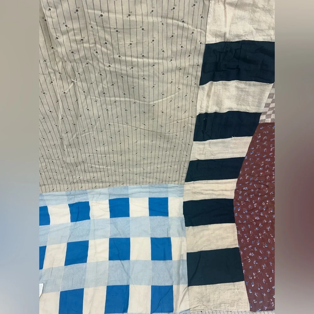 NWT Urban Outfitters Urban Renewal Patchwork Upcycled Vintage Quilt